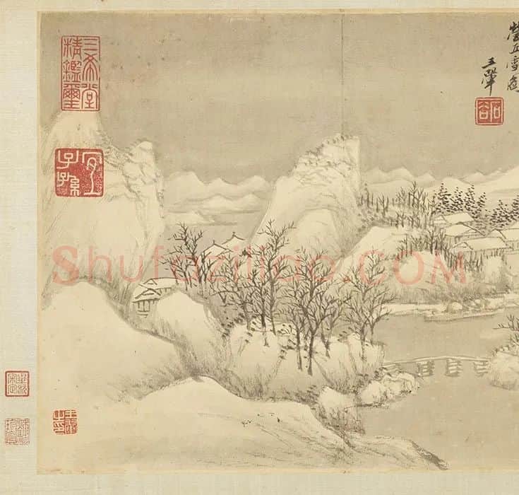 王翚仿古山水画册(中册)_01