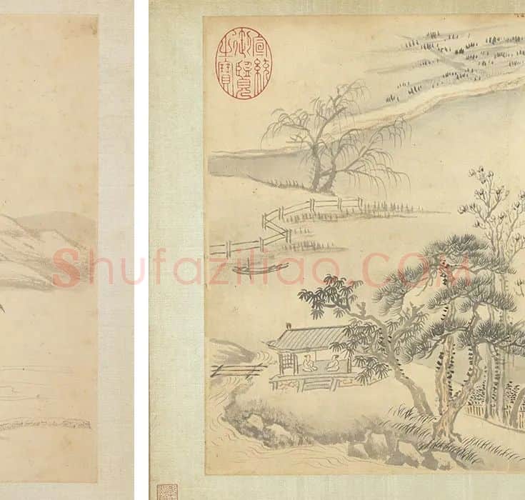 王翚仿古山水画册(中册)_09