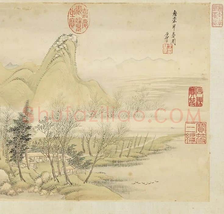 王翚仿古山水画册(中册)_11