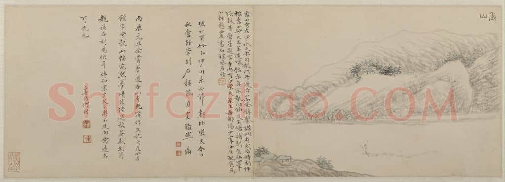 黄易嵩洛访碑图册 | 故宫绘画藏品