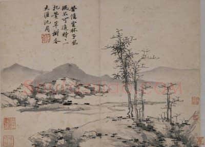 沈周卧游图册 | 故宫绘画藏品