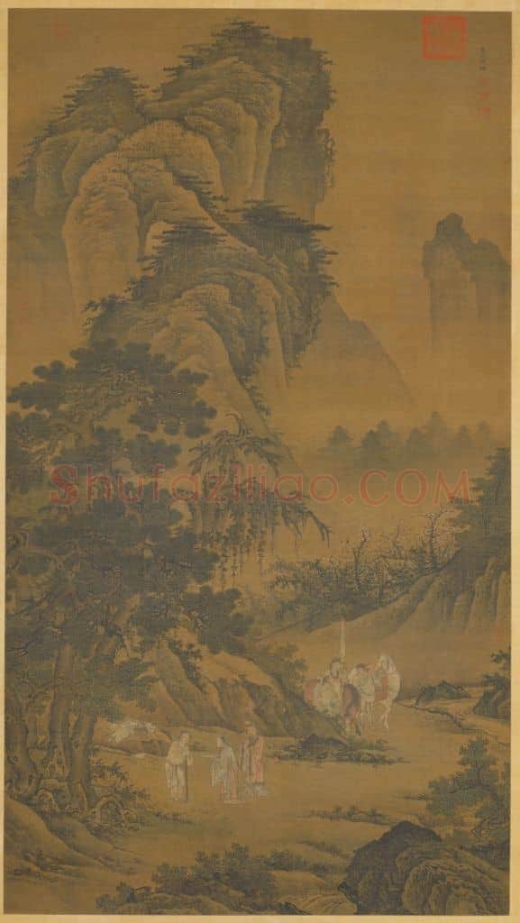 倪端聘庞图轴 | 故宫绘画藏品