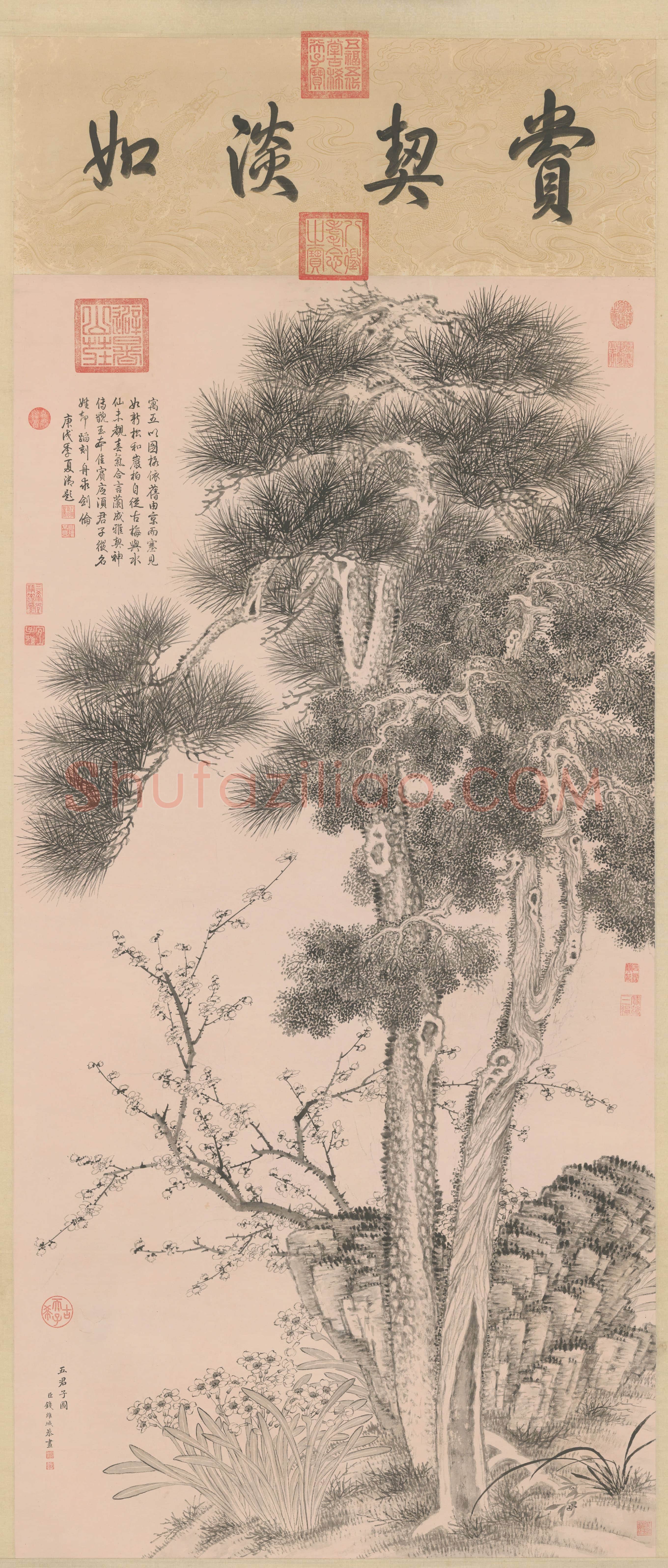 君子图轴 | 故宫绘画藏品