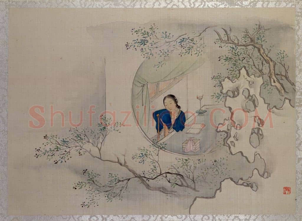 费丹旭十二金钗图册 | 故宫绘画藏品