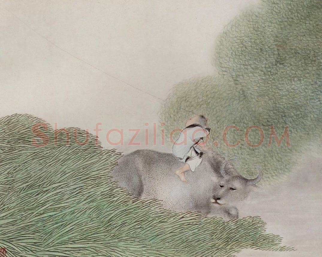 清 任预 《十二生肖图册》 书画作品