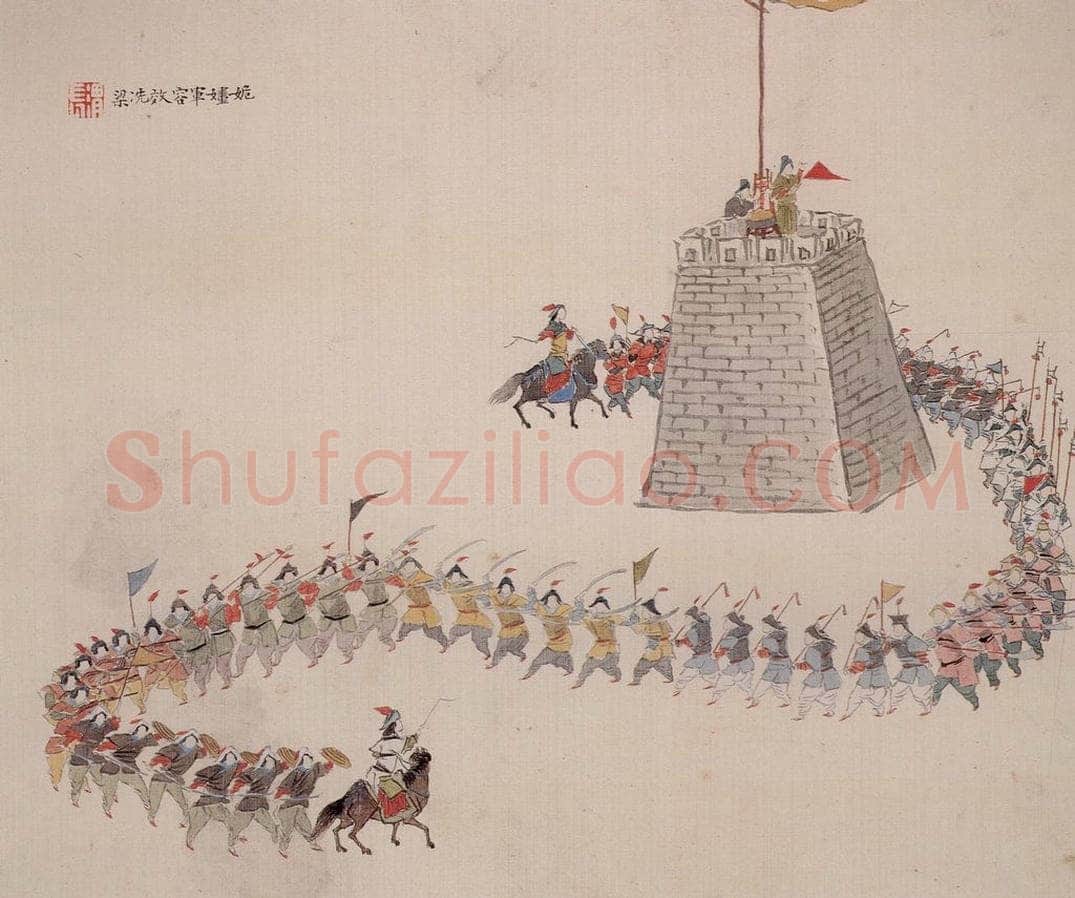 清 任熊 《姚大梅诗意图册》 书画作品