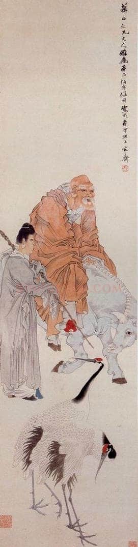 清 任颐 《紫气东来图》 书画作品