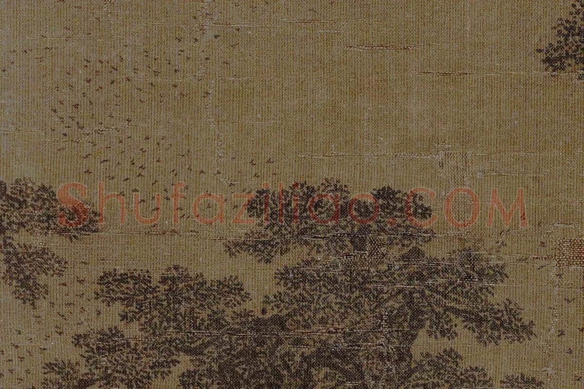 关仝《西岩暮色图》局部 (4)