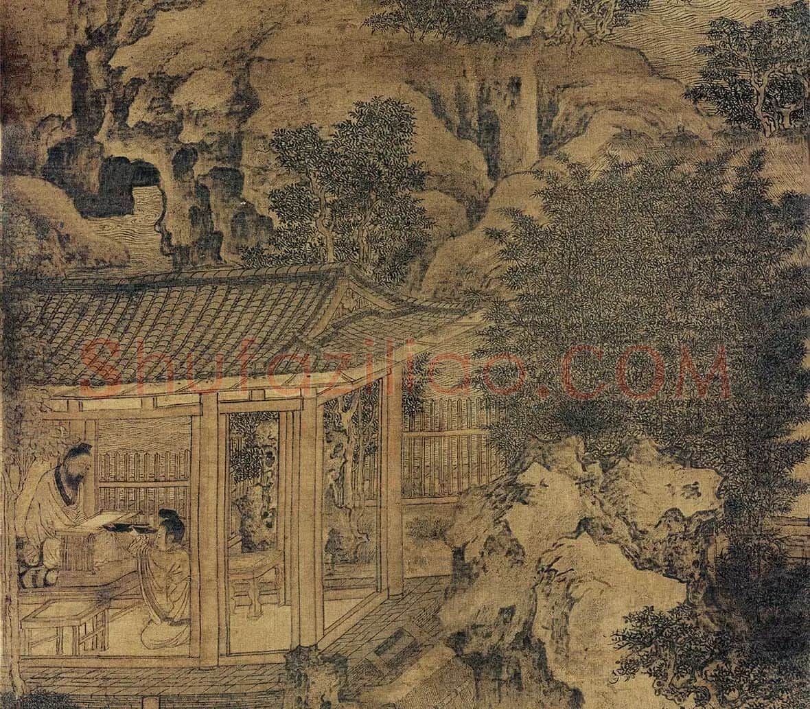 卫贤《高士图（梁伯鸾图）》_03
