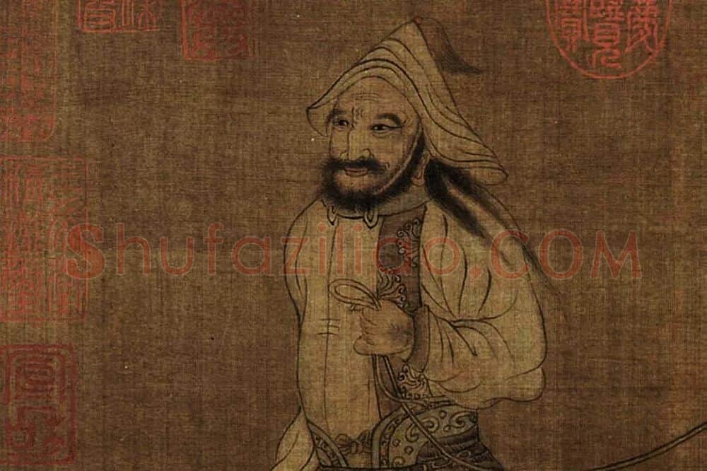 赵嵒《调马图》局部-01