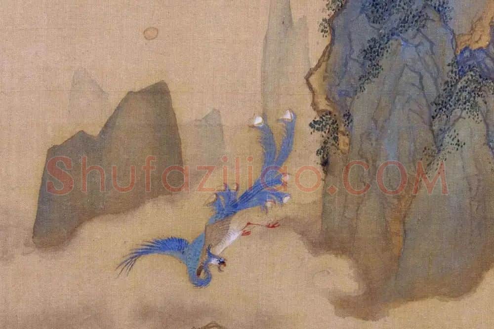 仇英工笔重彩画《人物故事图》局部 (25)