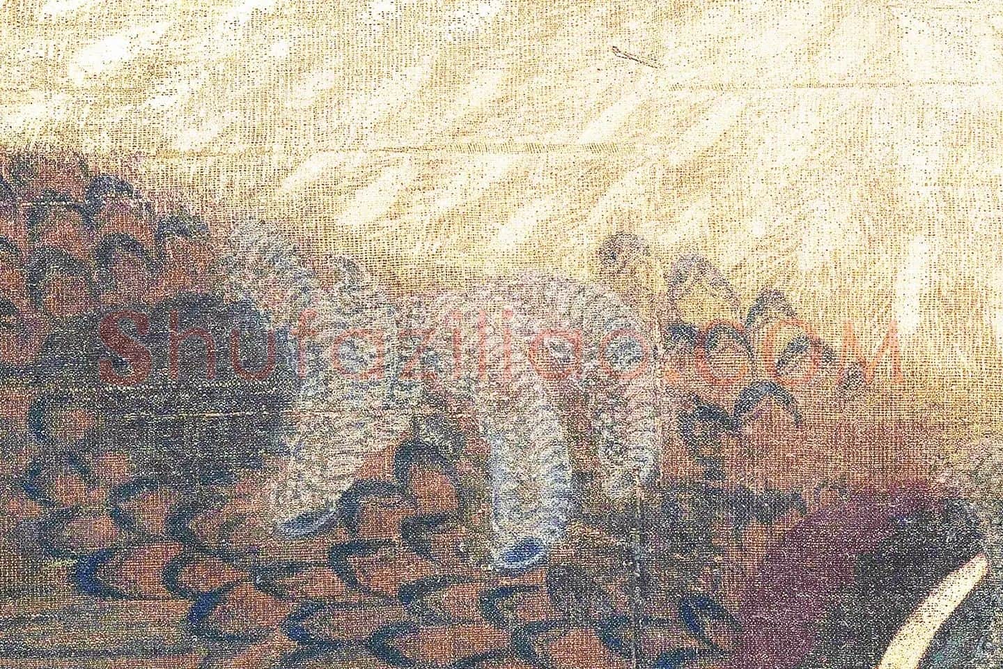 王诜《画鹰图》高清大图局部 (2)