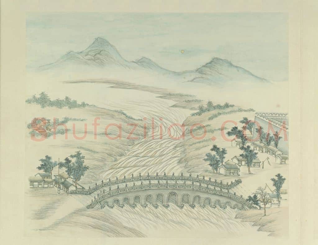 张若澄燕山八景图册 | 故宫绘画藏品