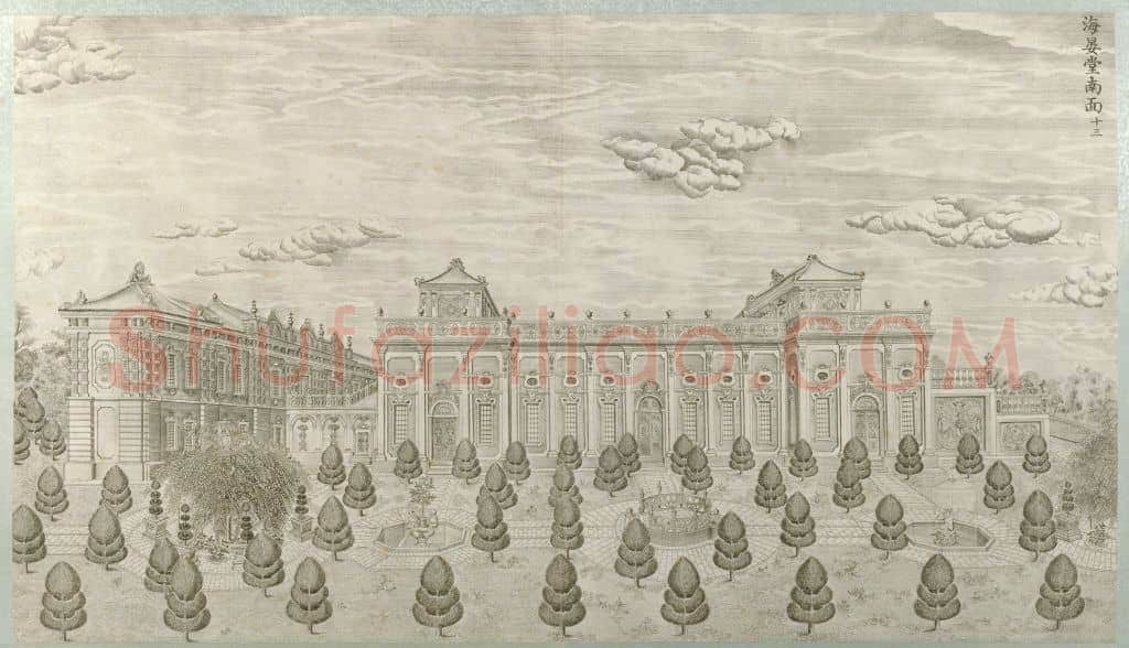 圆明园铜版画册 | 故宫绘画藏品