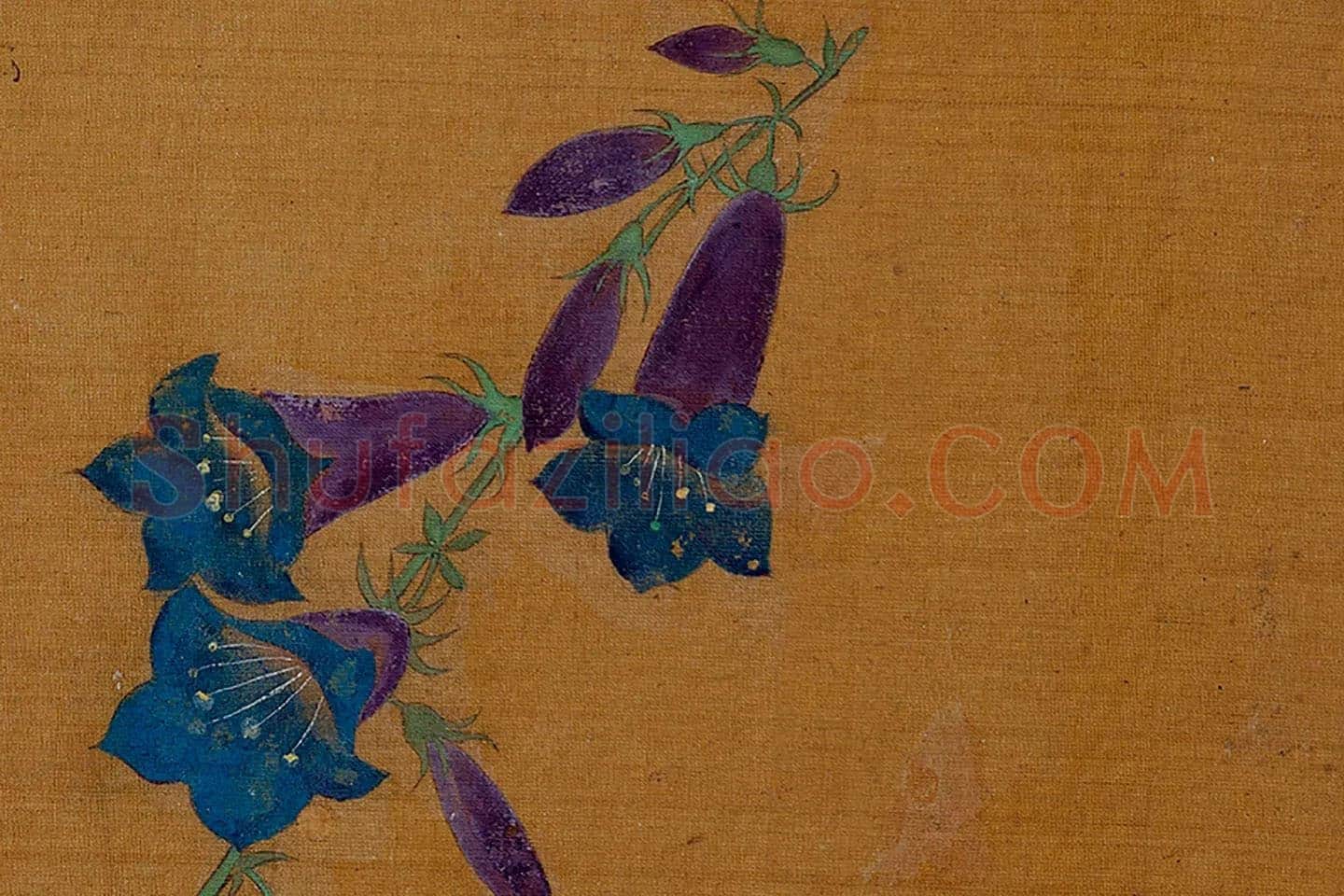 黄筌工笔画《瓢虫蜜蜂》局部 (2)