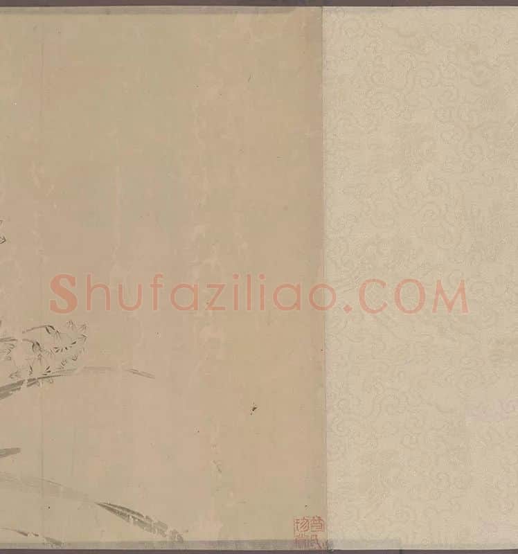 国画水仙花-周天球水仙图卷全卷_13