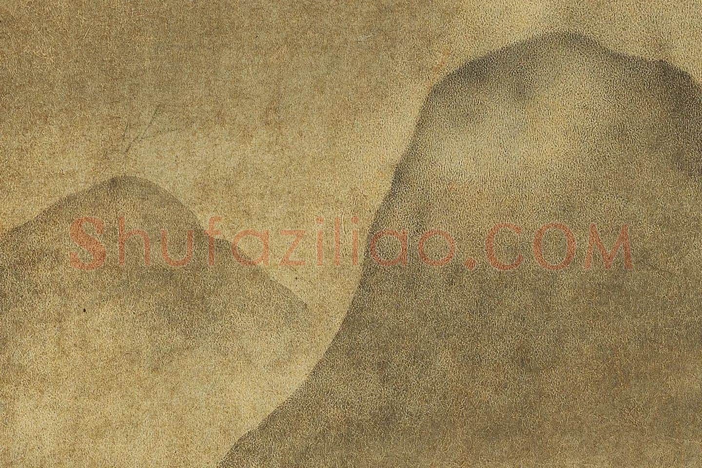 惠崇山水画《平沙落雁图》局部-(4)