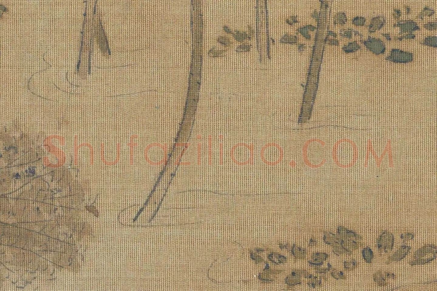 惠崇《秋渚文禽图》高清大图局部 (7)