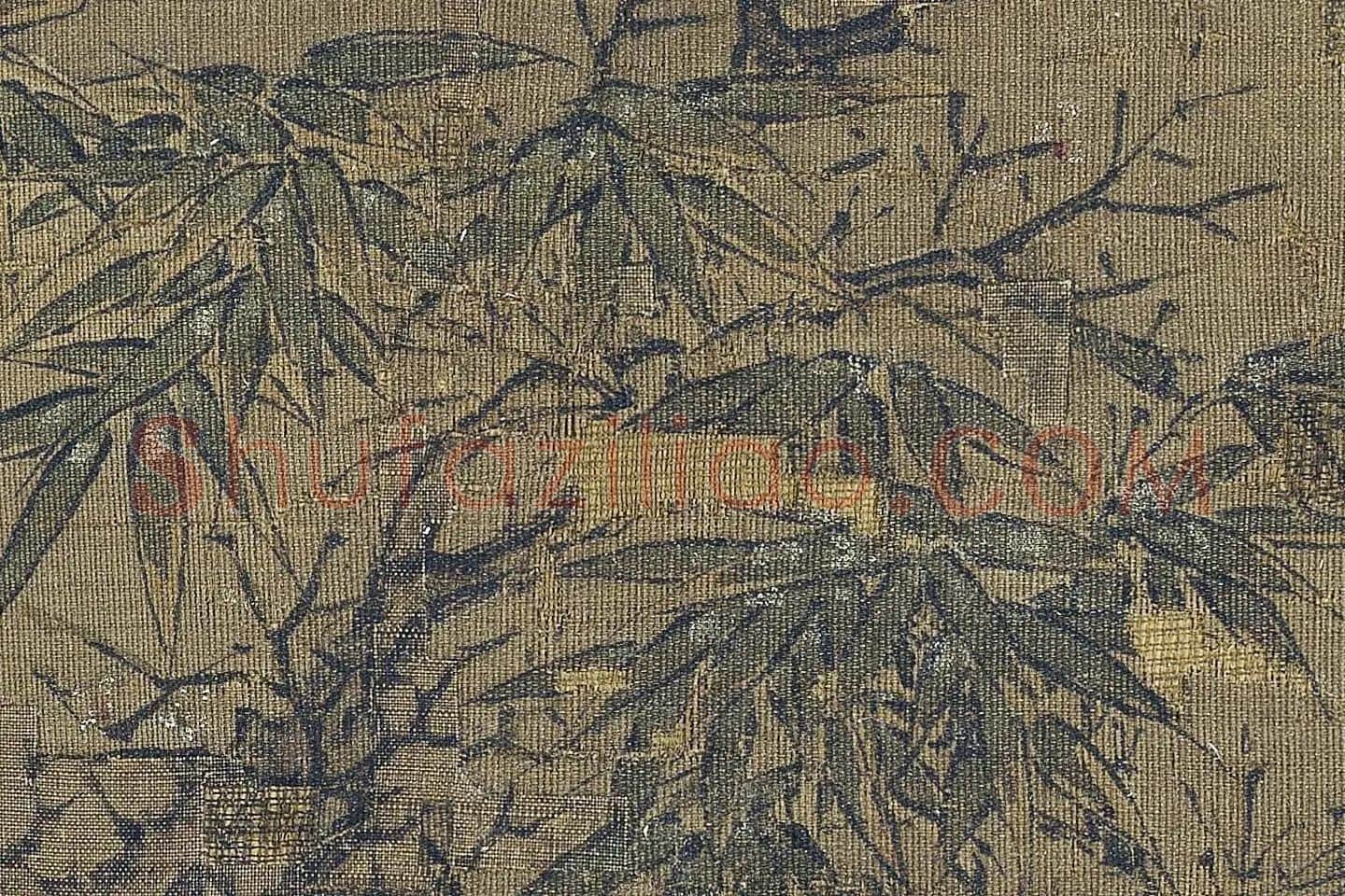 惠崇《寒林鸳鸟图》高清大图局部 (3)