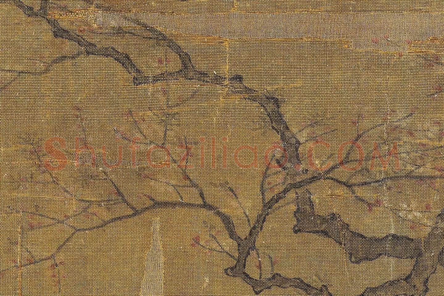 惠崇《秋野盘雕》高清大图局部 (2)