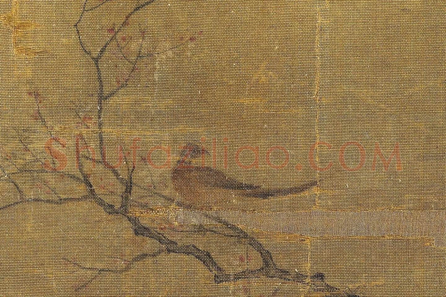惠崇《秋野盘雕》高清大图局部 (3)