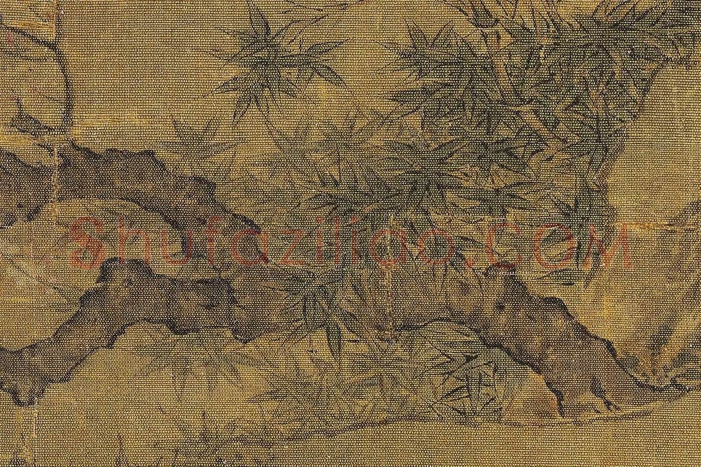 惠崇《秋野盘雕》高清大图局部 (5)