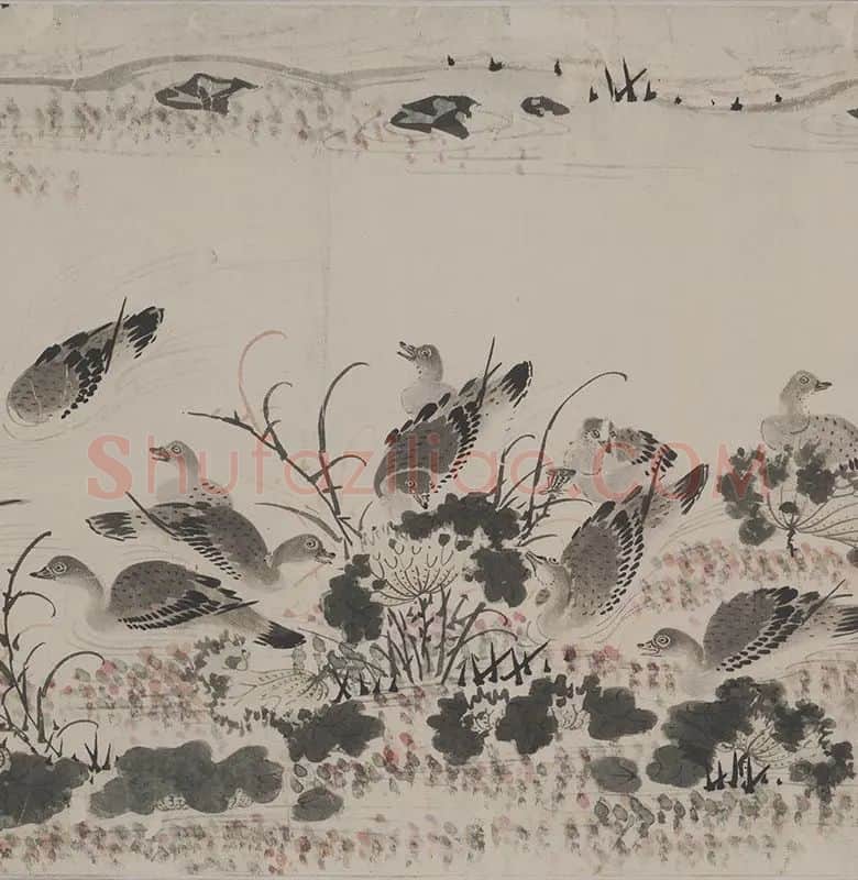 王守谦千雁图_16