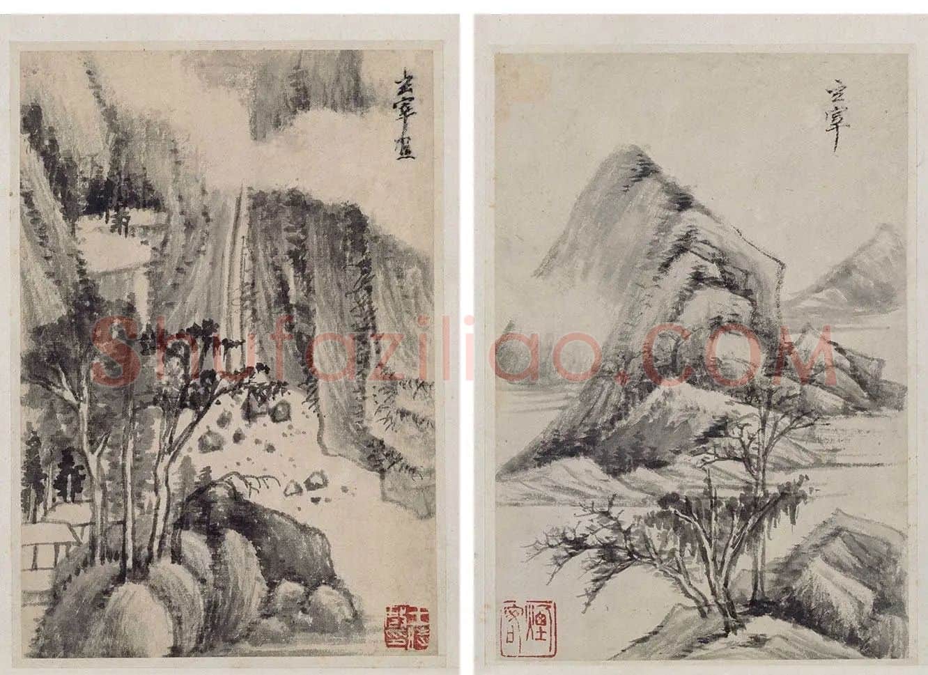 董其昌水墨山水册_02