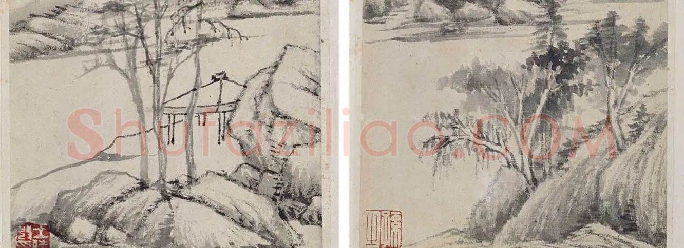 董其昌水墨山水册_06