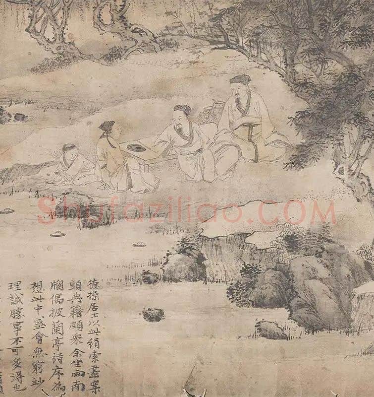 钱贡兰亭诗序图卷(全卷)_08