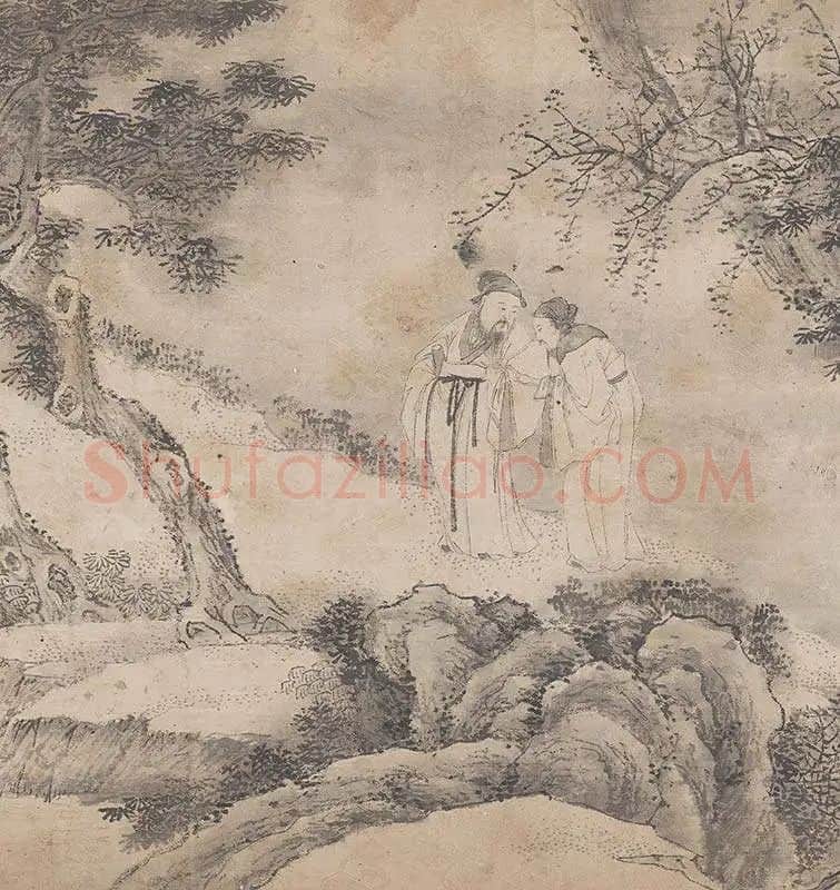 钱贡兰亭诗序图卷(全卷)_09