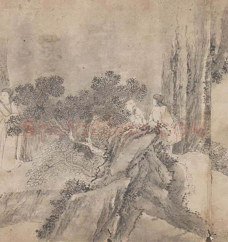 钱贡兰亭诗序图卷(全卷)_11