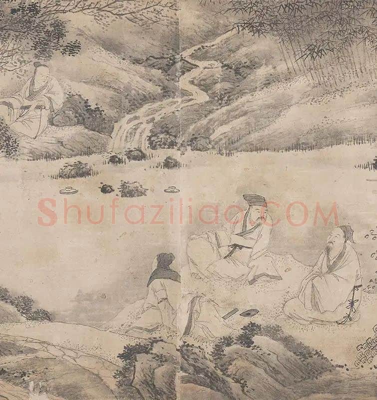 钱贡兰亭诗序图卷(全卷)_16