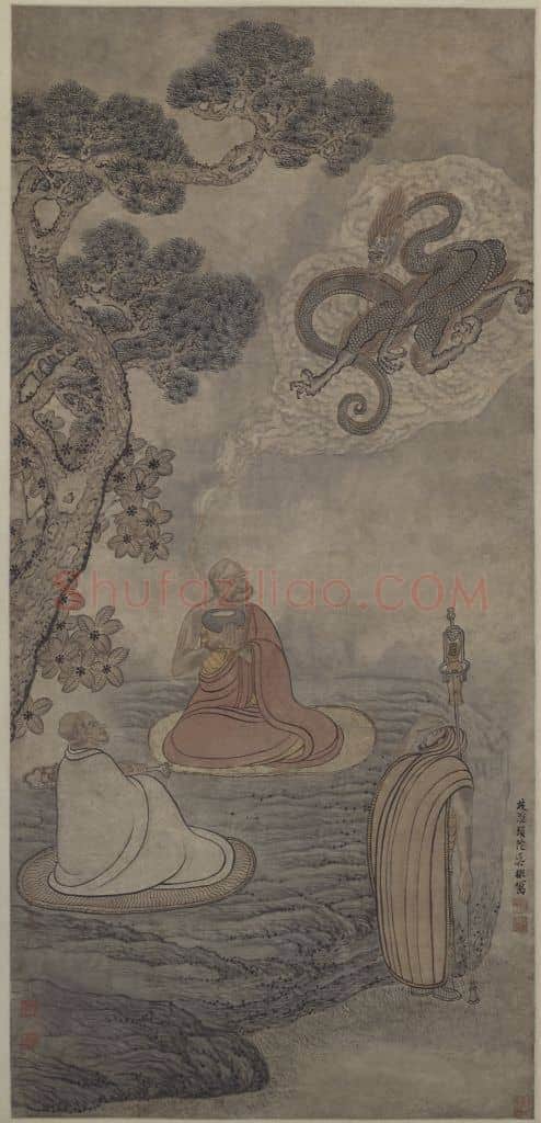 吴彬罗汉图轴 | 故宫绘画藏品