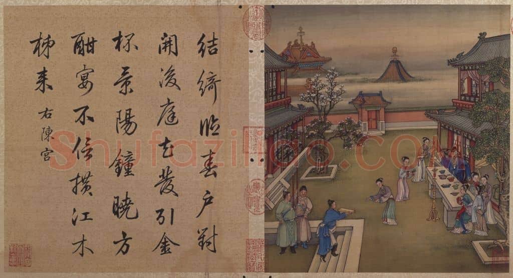 冷枚十宫词图册 | 故宫绘画藏品