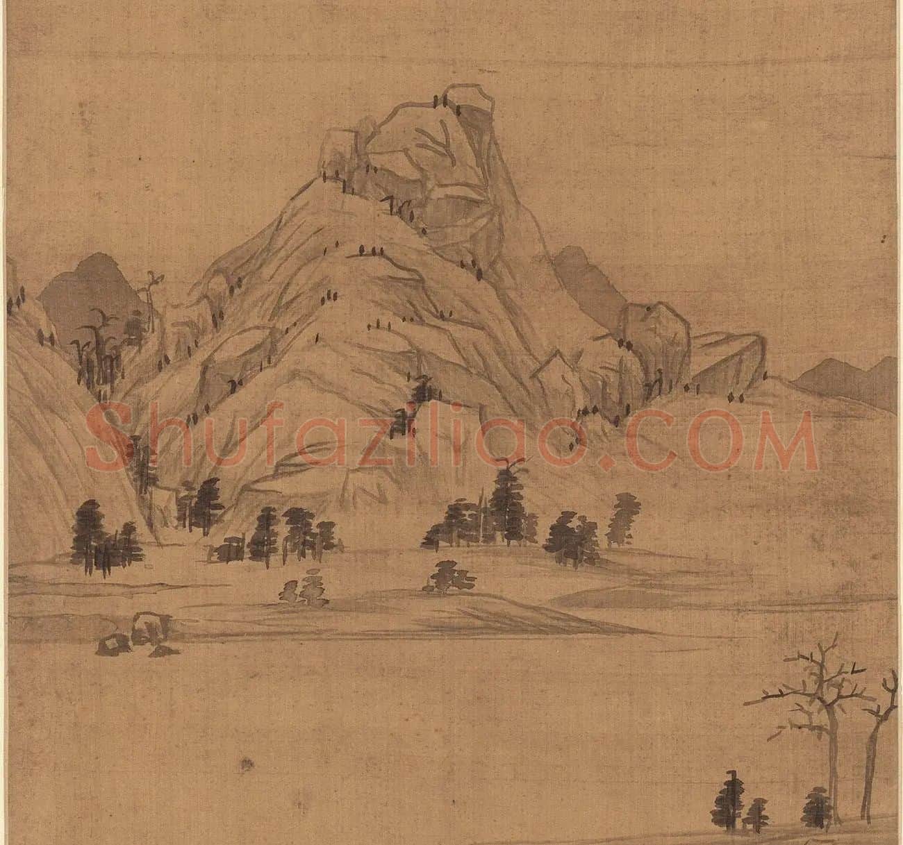 程嘉燧山水画立轴_03