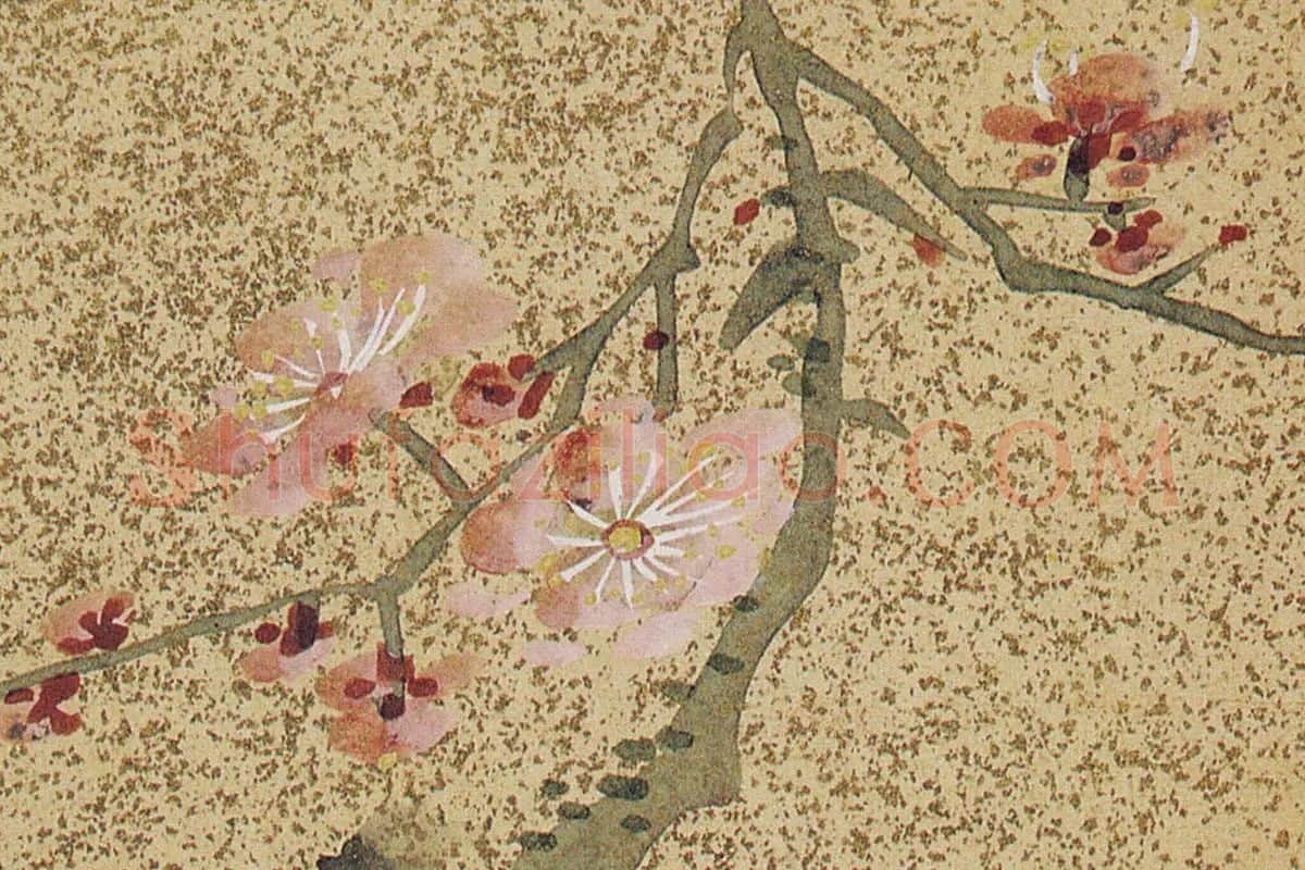 陈继儒花鸟画与行书册局部 (13)