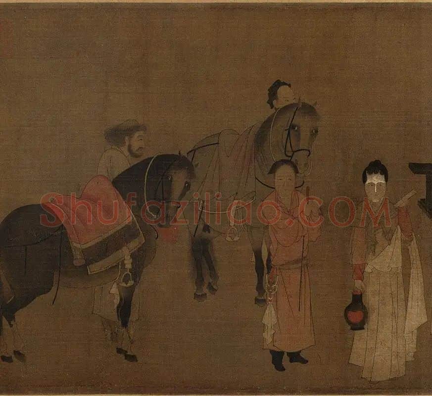 杨子华《北齐校书图》_17