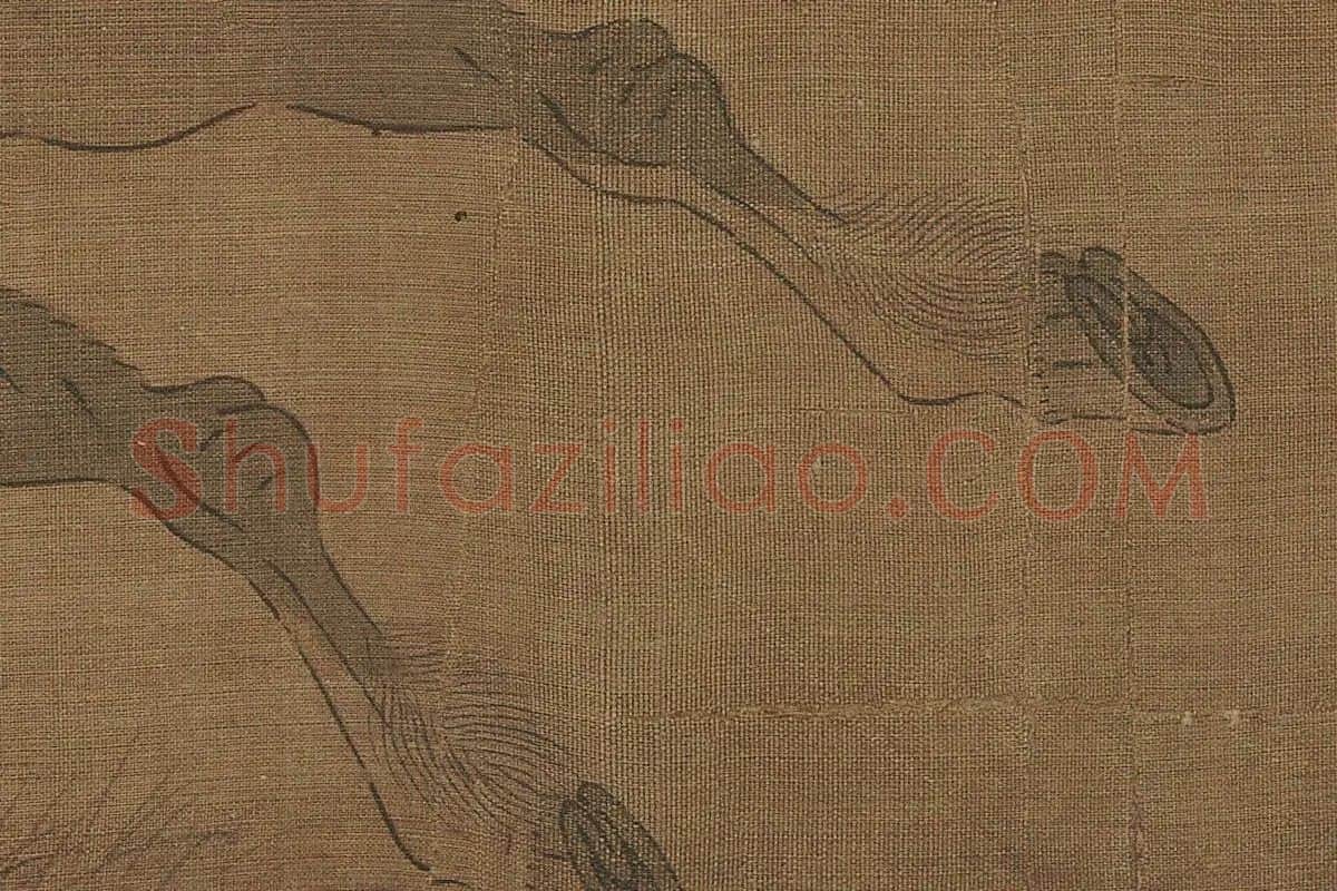 金代·杨微《二骏图》高清大图局部细节 (9)