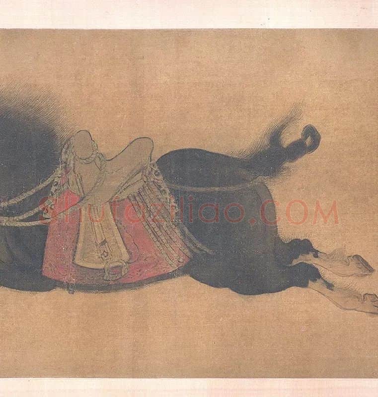 赵霖昭陵六骏图卷_10