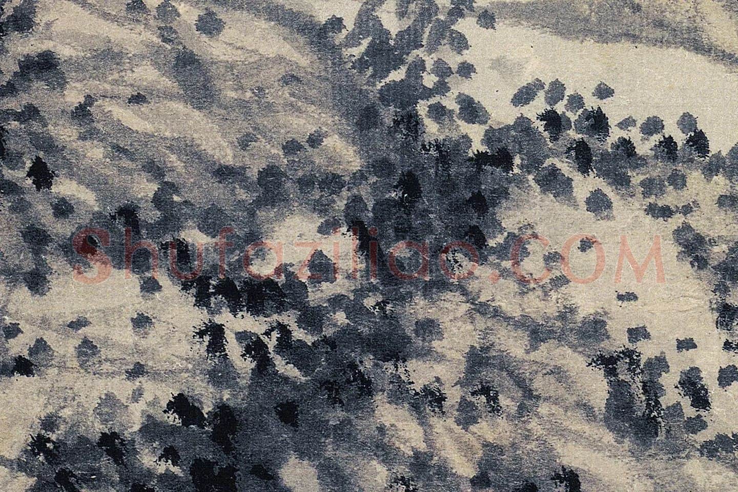 沈周山水画《魏园雅集图》高清大图局部 (10)
