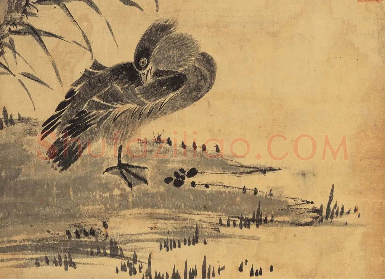 李因芙蓉鸳鸯图_04