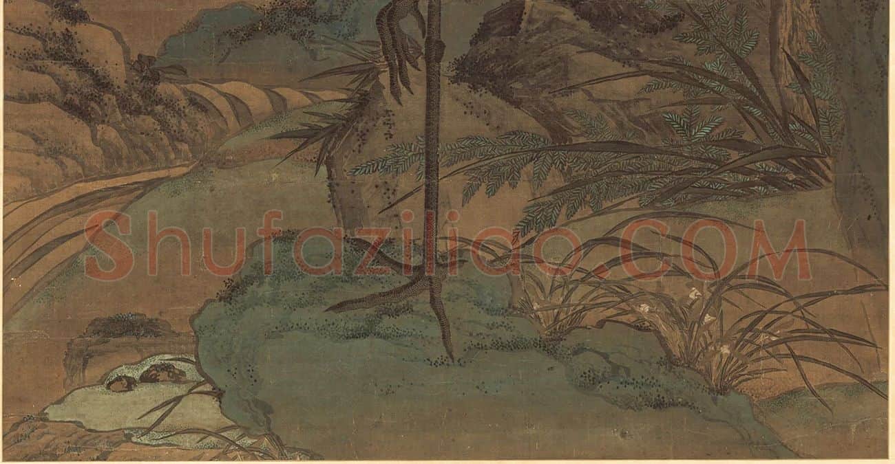 童垲松鹤延年图_04