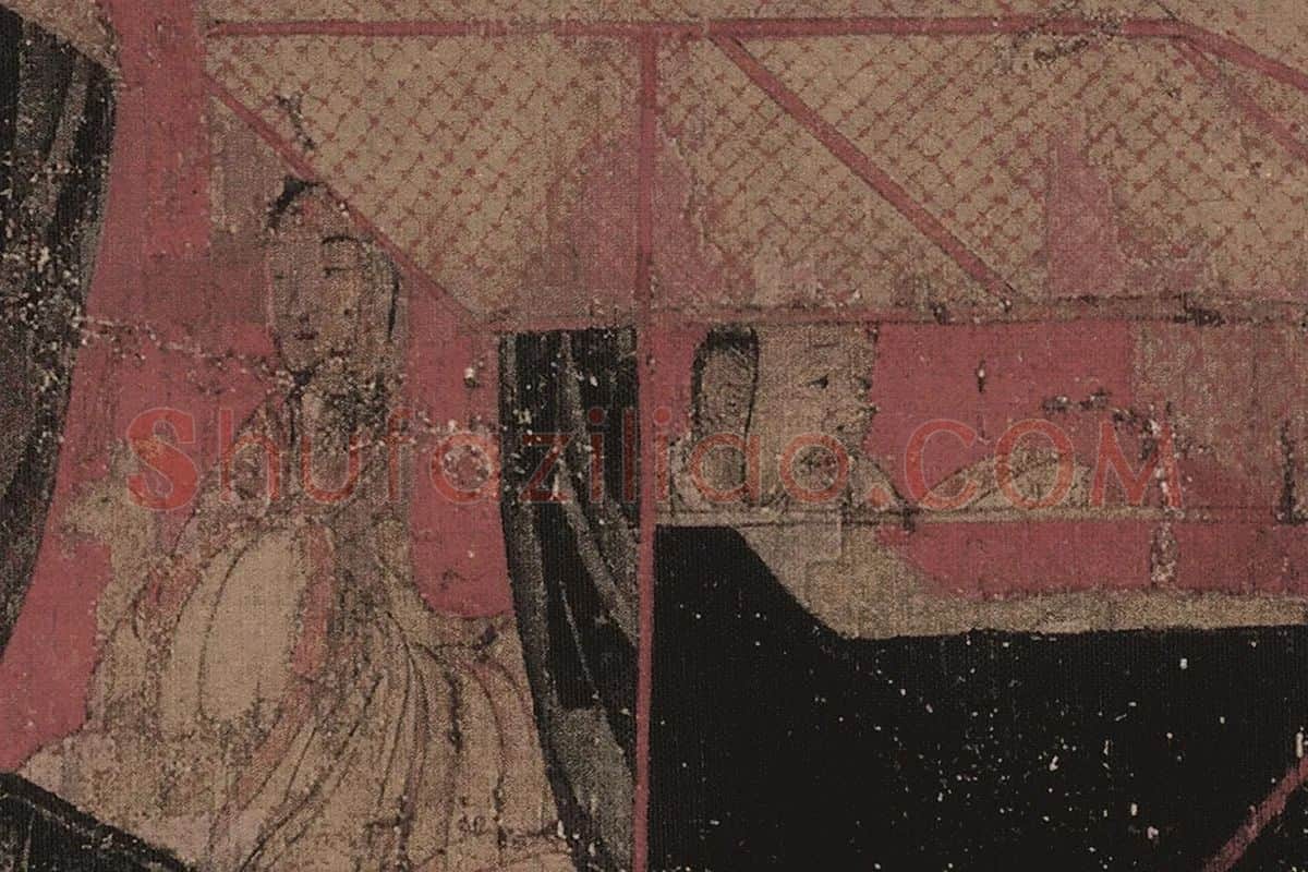 顾恺之《女史箴图》高清大图局部细节 (3)