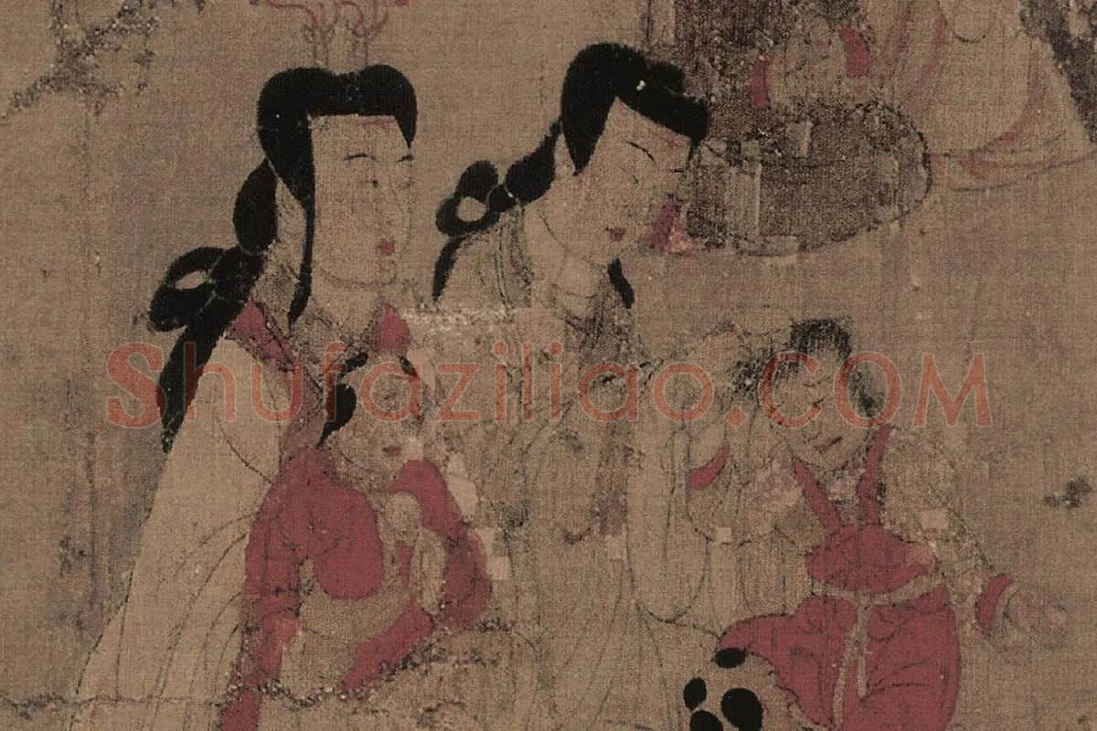顾恺之《女史箴图》高清大图局部细节 (8)