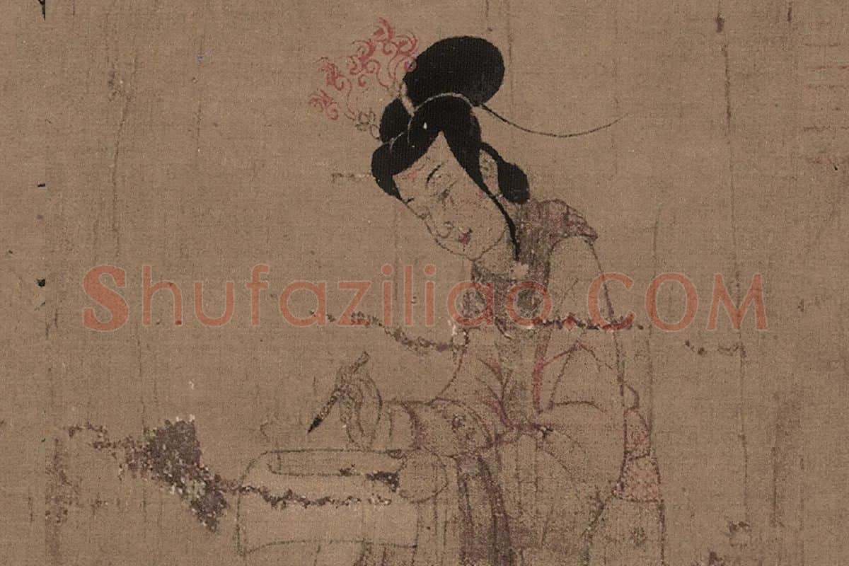 顾恺之《女史箴图》高清大图局部细节 (11)