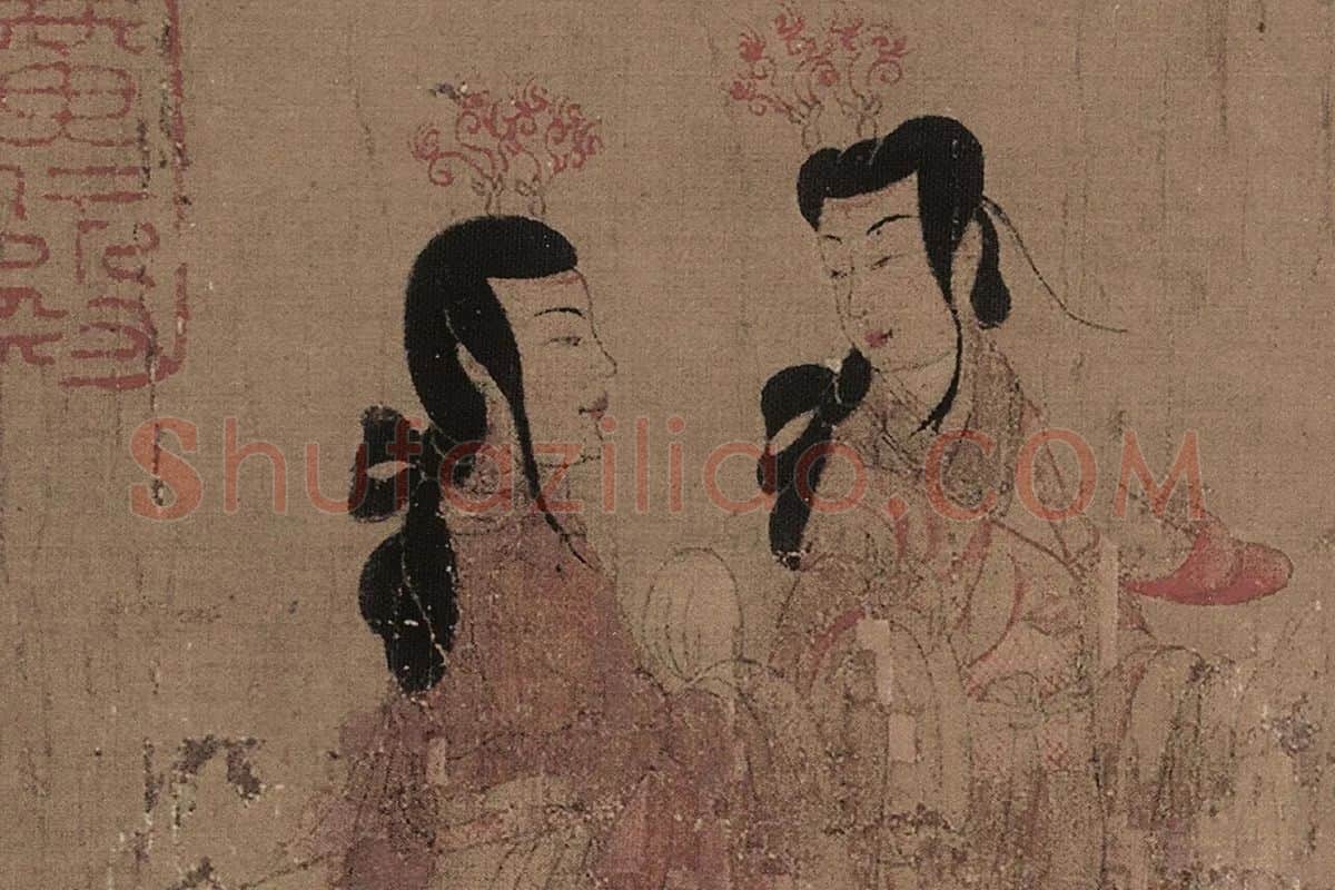 顾恺之《女史箴图》高清大图局部细节 (12)
