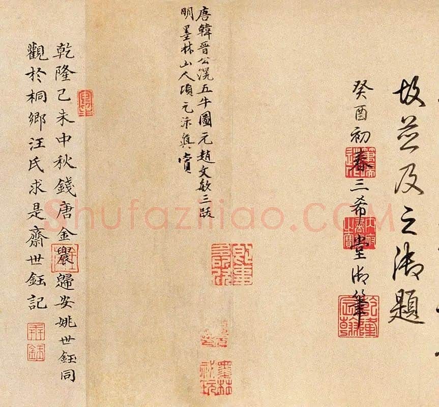 韩滉《五牛图》全卷_06