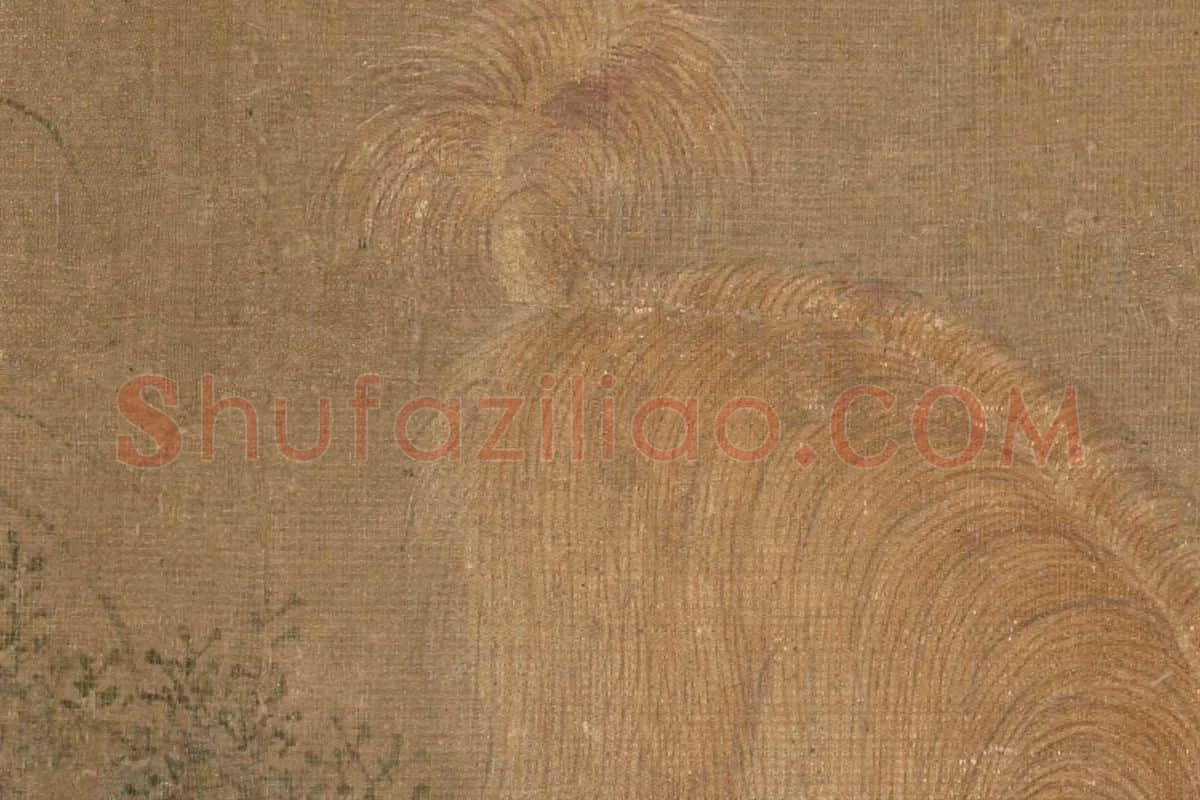 赵福工笔画狗《犹图》局部 (3)