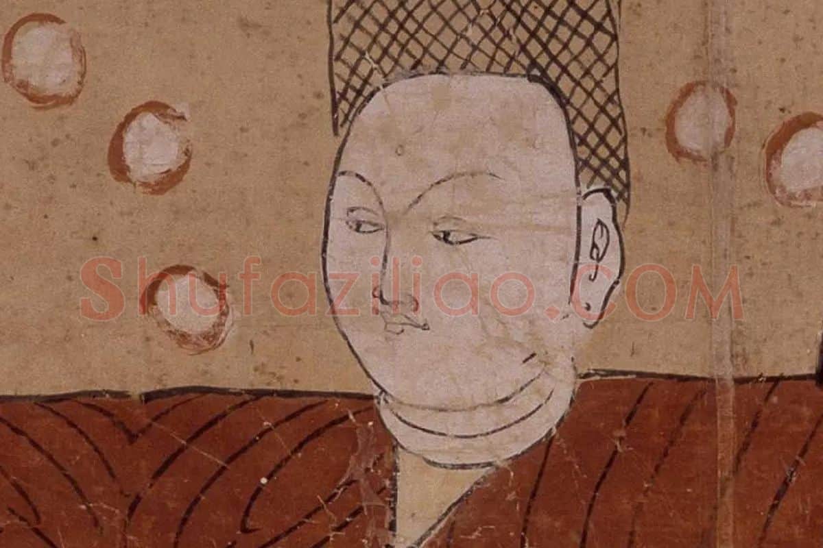 伏羲女娲图高清大图局部 (2)